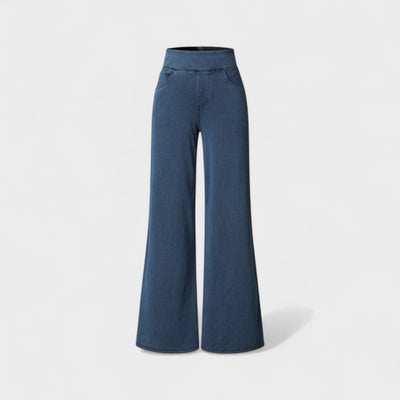 Clara – Pantalón Vaquero de Corte Ancho