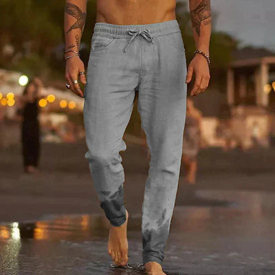 Jorge - Pantalones Casuales De Lino