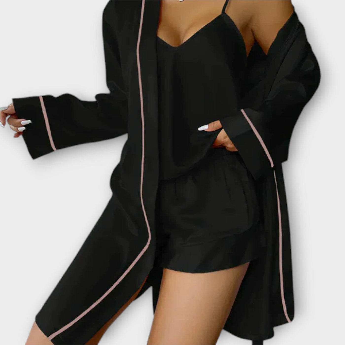 Félicité – Conjunto de Pijama de 3 Piezas Cómodo