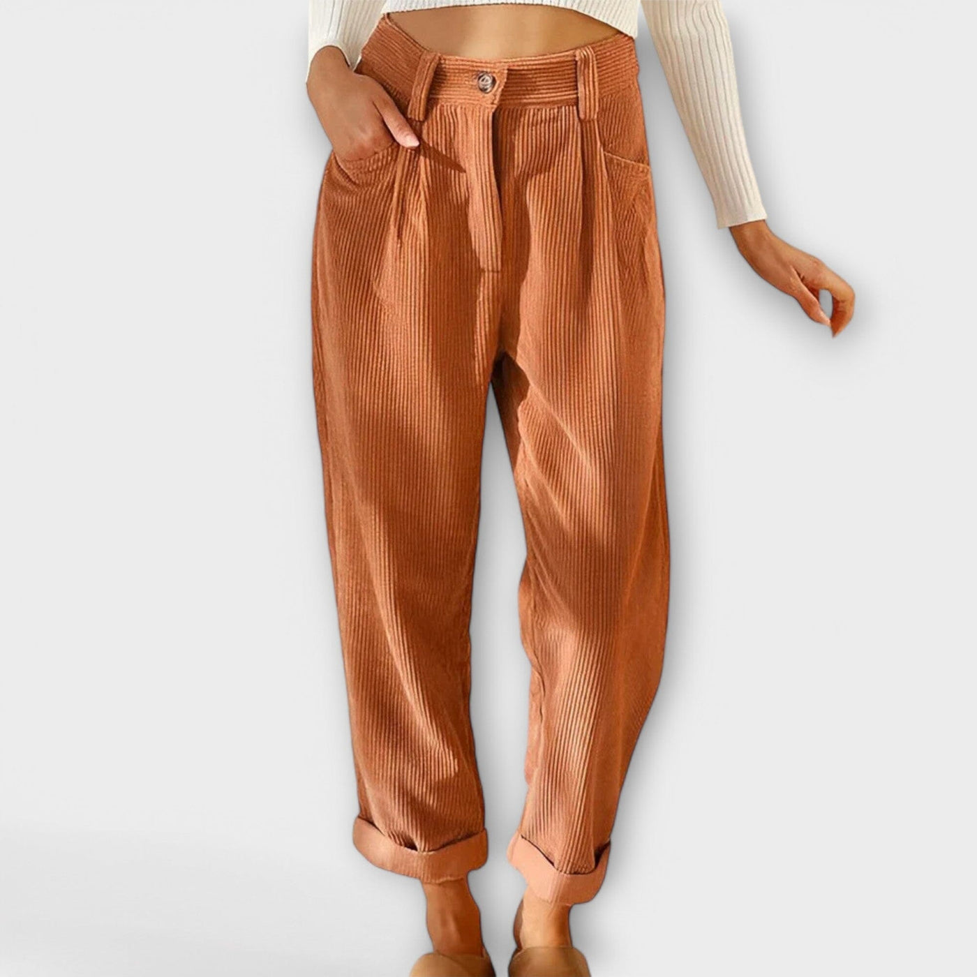 Jana – Pantalón de pana moderno