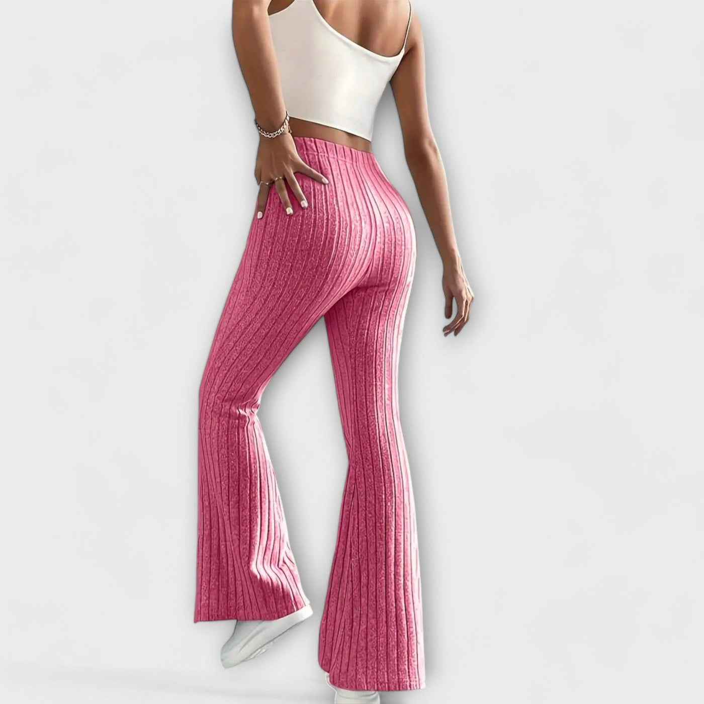 Jennifer – Pantalón acampanado elegante