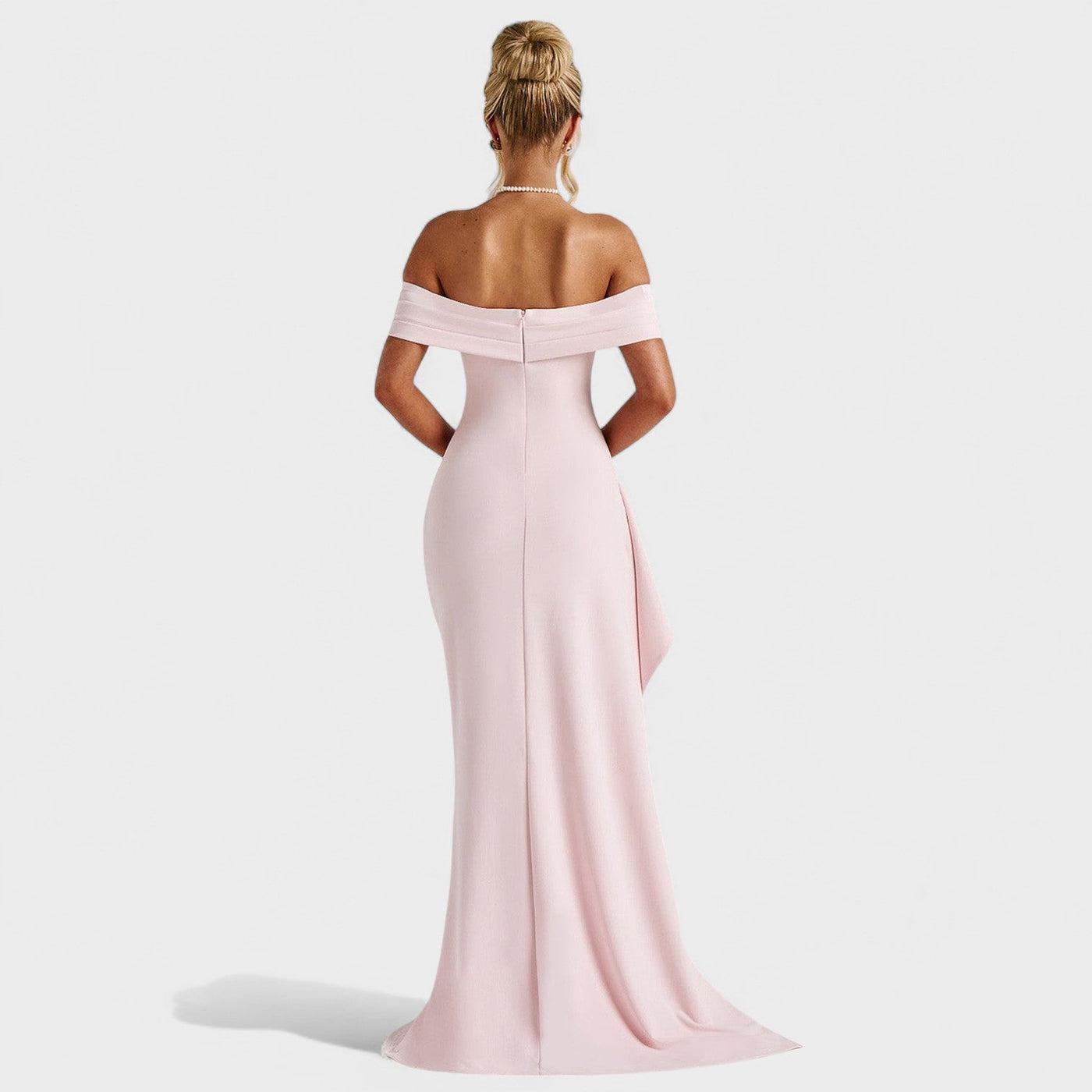 Joyce – Vestido Bardot Largo