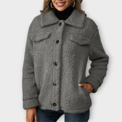 Lucy – Chaqueta de peluche cálida