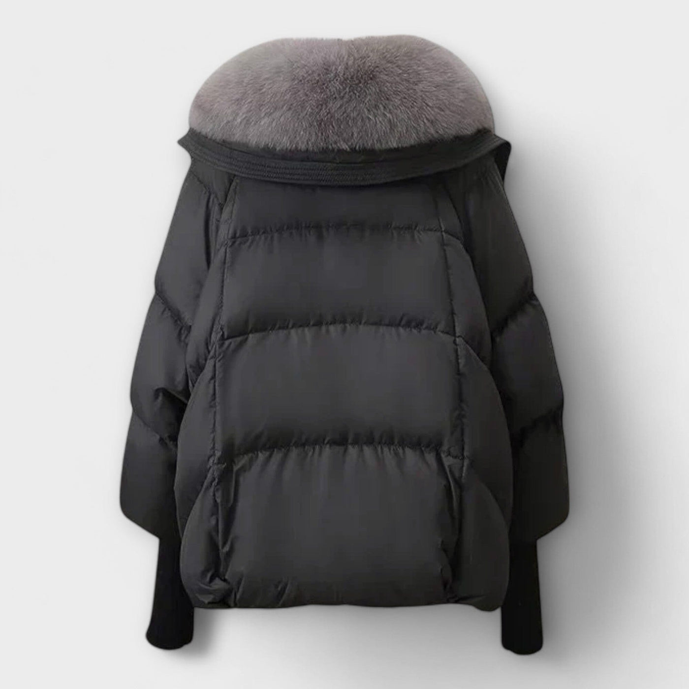 Lucyna – Elegante chaqueta con piel