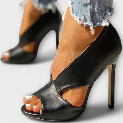 Sandalias ortopédicas de moda con tacón elegante