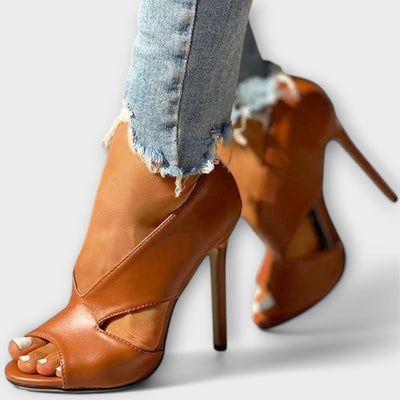 Sandalias ortopédicas de moda con tacón elegante